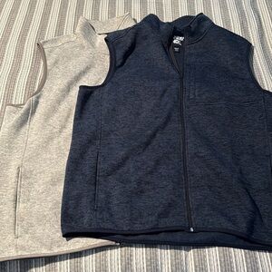 Lands End Men’s Vests (2) XXL